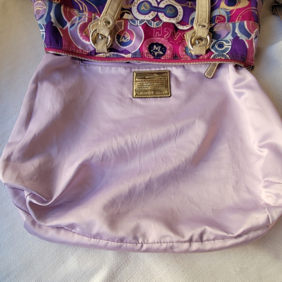 EUC Coach Poppy Pop C Glam Tote Bag｜Www.portadoo.com